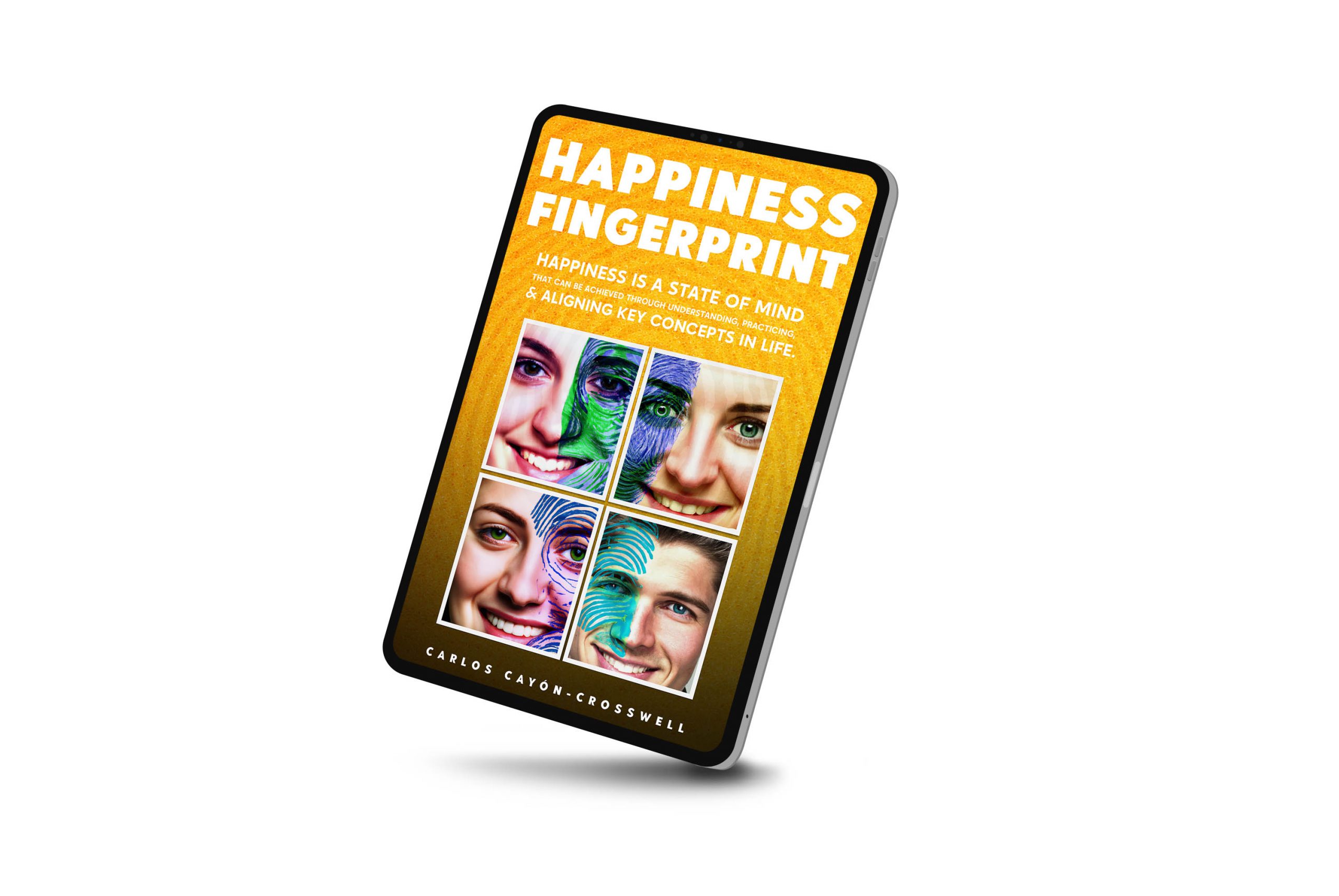 Happiness Fingerprint by Carlos Cayon-Crosswell